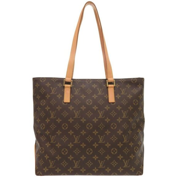 LOUIS VUITTON Brown Monogram Tote Bag - Picture 1 of 11